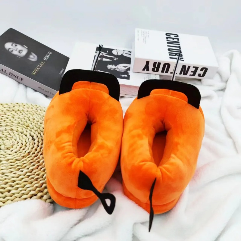 Women'S Shoes To Men'S Size - Anime Chainsaw Man Pochita Huis Slipper