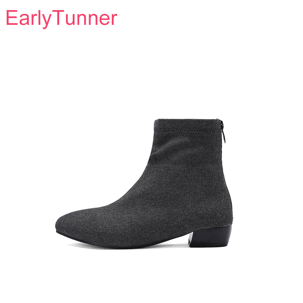 Women'S Shoes In Size 12 - Herfst Nieuwe Mode Grijze Roze Dames