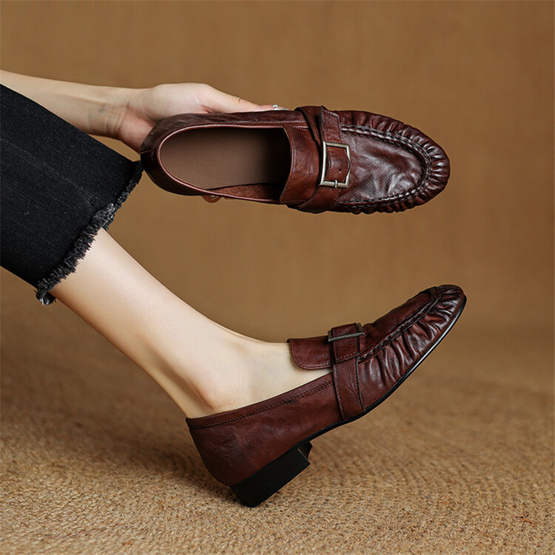 Women Shoes Size - Nieuwe Herfst Echt Leer Vrouwen Pumps