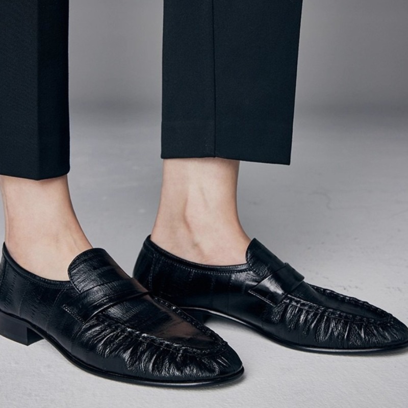 Women Shoes Size - Luxe damesschoenen Nieuwe handgemaakte lederen loafers