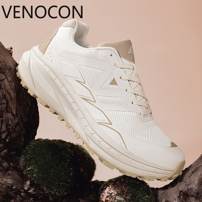 Women'S Shoes With Wide Toe Box - VENOCON Wandelen Blote voeten gebreide bovenwerk