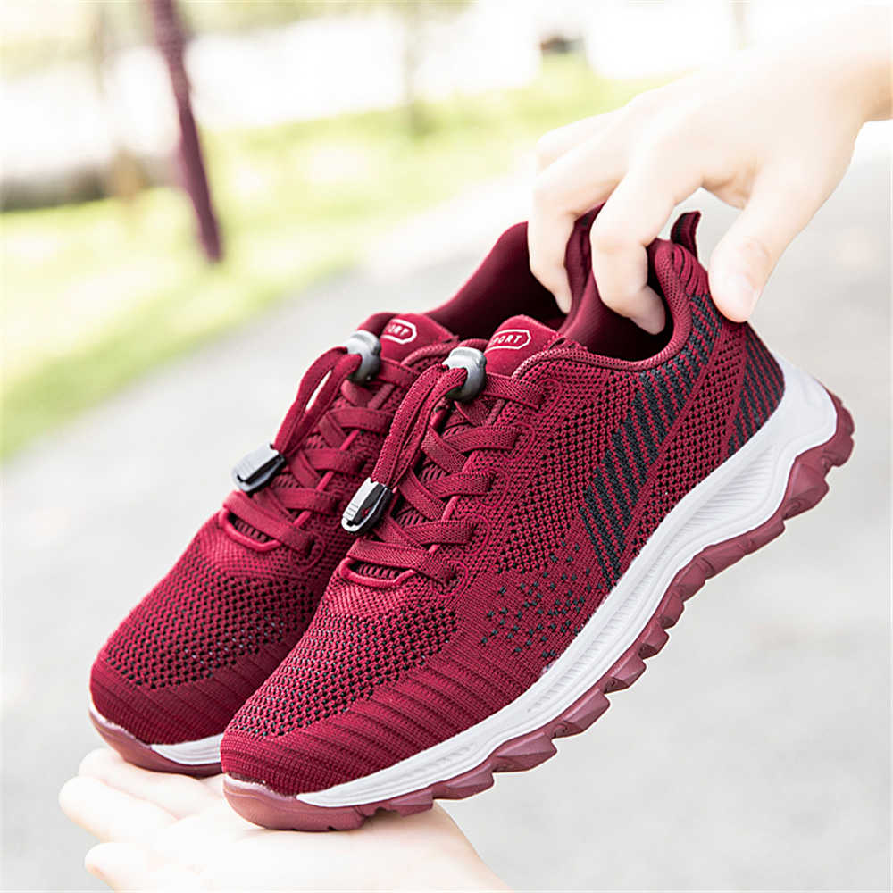 Women'S Shoes Trendy - Sumer Two Strips Bruine Damesschoenen Casual