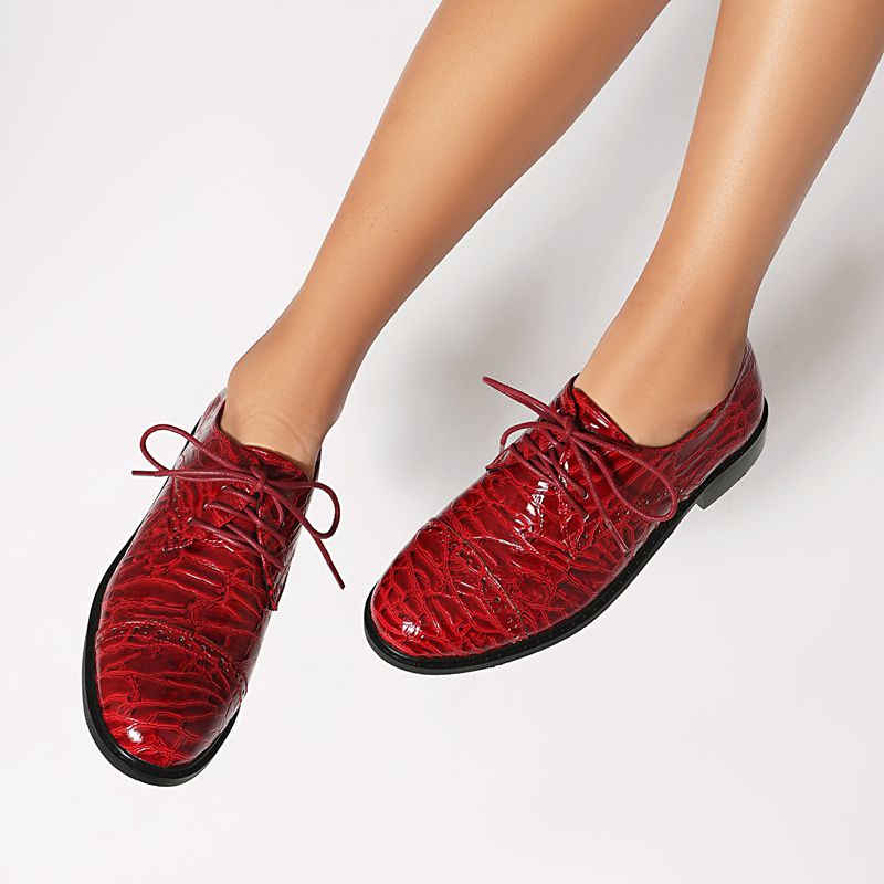 REAVE KAT Groene Glanzende Vro - Women'S Shoes Extended Sizes recensie en prijs