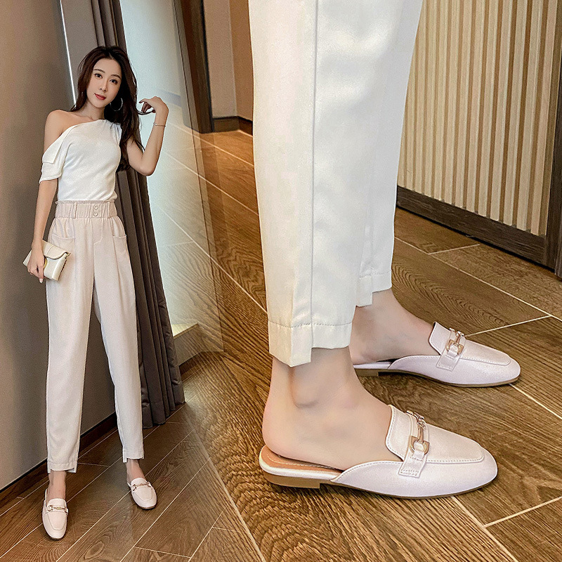 Baotou Slippers Dames Zomer Br - Slip On Mule Flat recensie en prijs