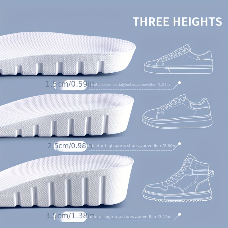 1 paar Nieuwe 1.5-3.5 cm Wit O - Women'S Shoes In Size 12 recensie en prijs