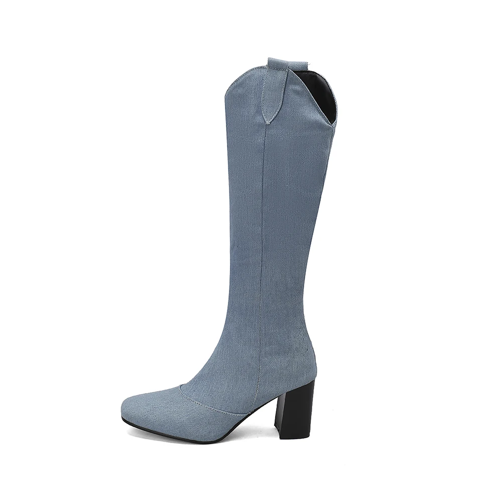 Nieuwe Winter Zwart Blauw Vrou - Women'S Shoes In Size 12 recensie en prijs