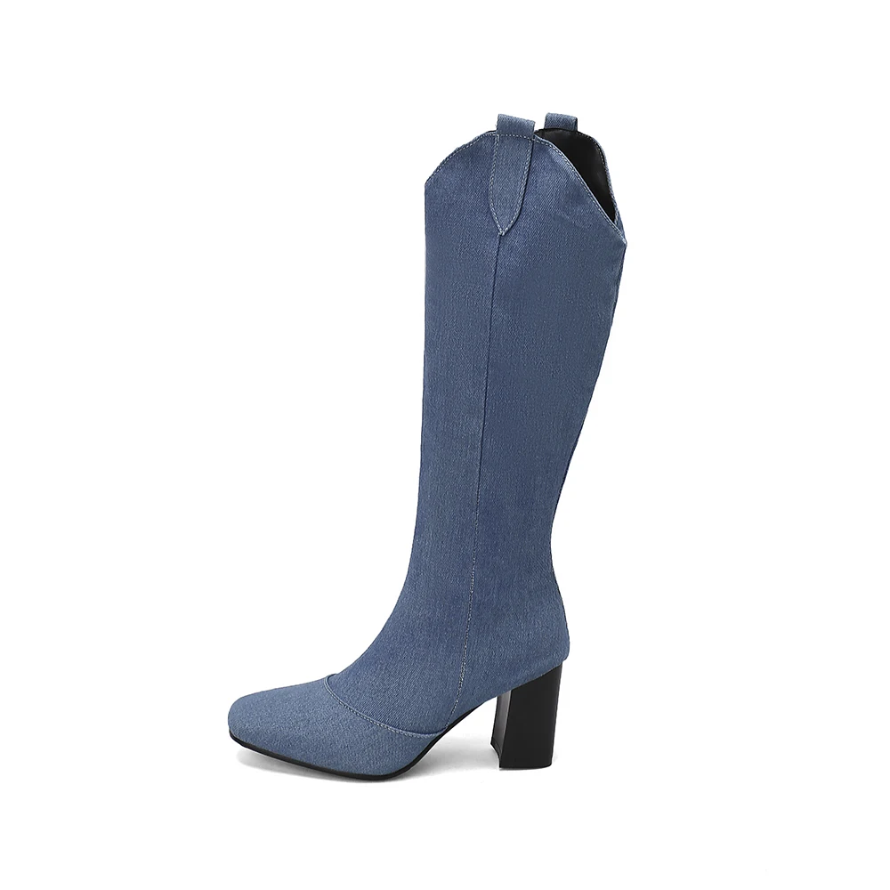 Nieuwe Winter Zwart Blauw Vrou - Women'S Shoes In Size 12 recensie en prijs