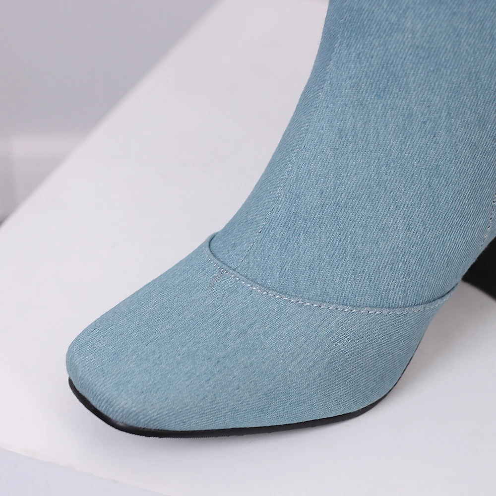 Nieuwe Winter Zwart Blauw Vrou - Women'S Shoes In Size 12 recensie en prijs
