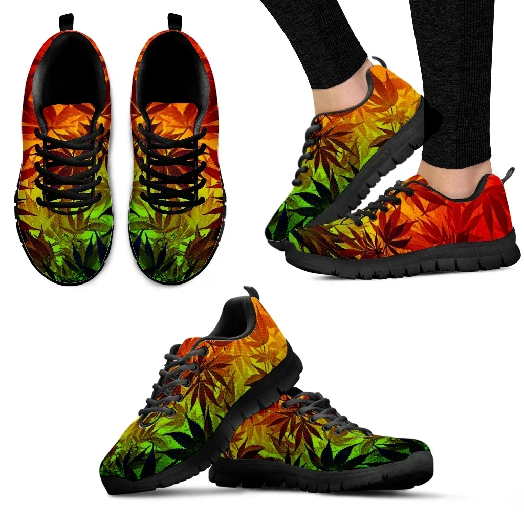 Luxe merk Weed Leaves Design d - Women Shoes Luxury Brand recensie en prijs