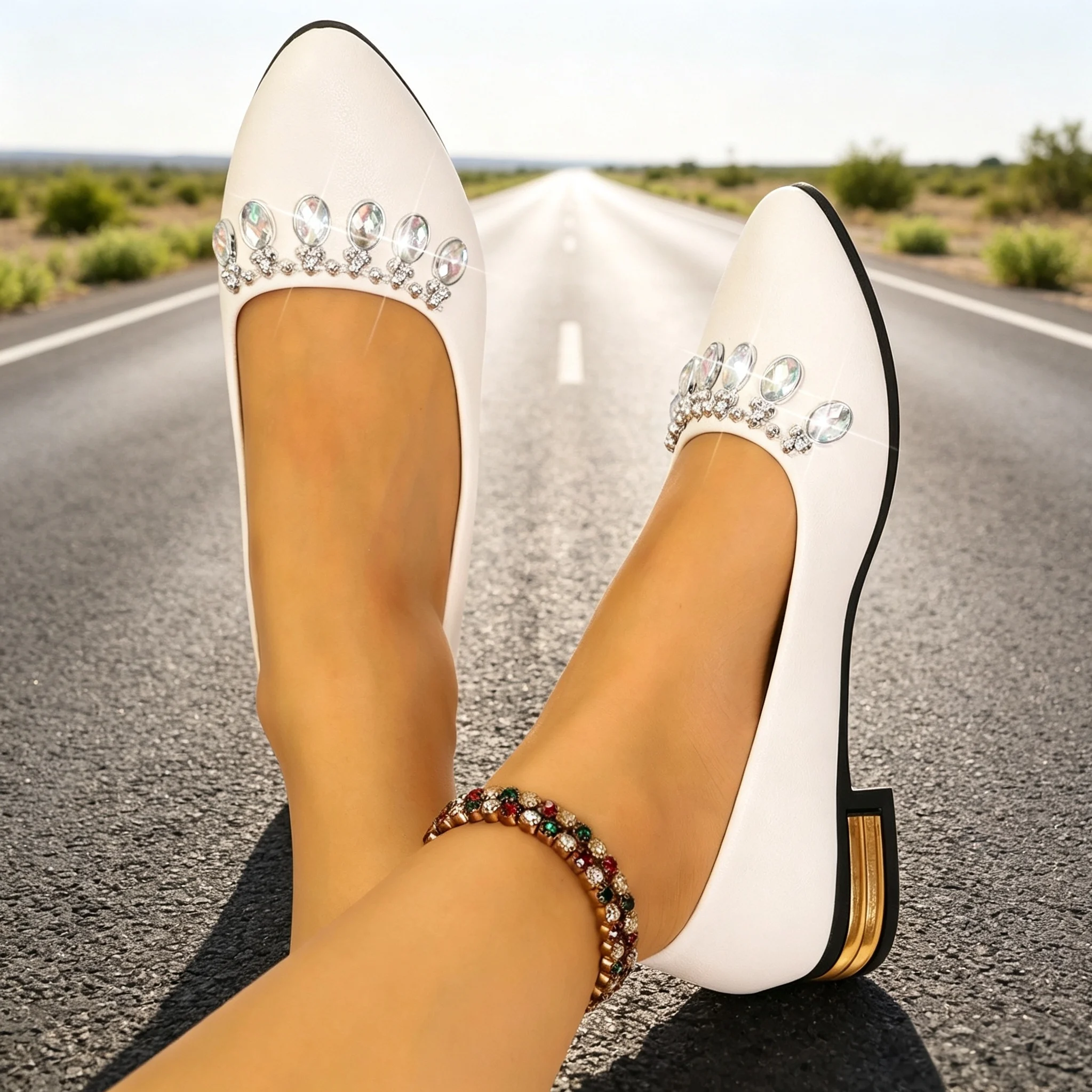 Dames Flats Pointed Toe Ballet - Women Shoes Size recensie en prijs