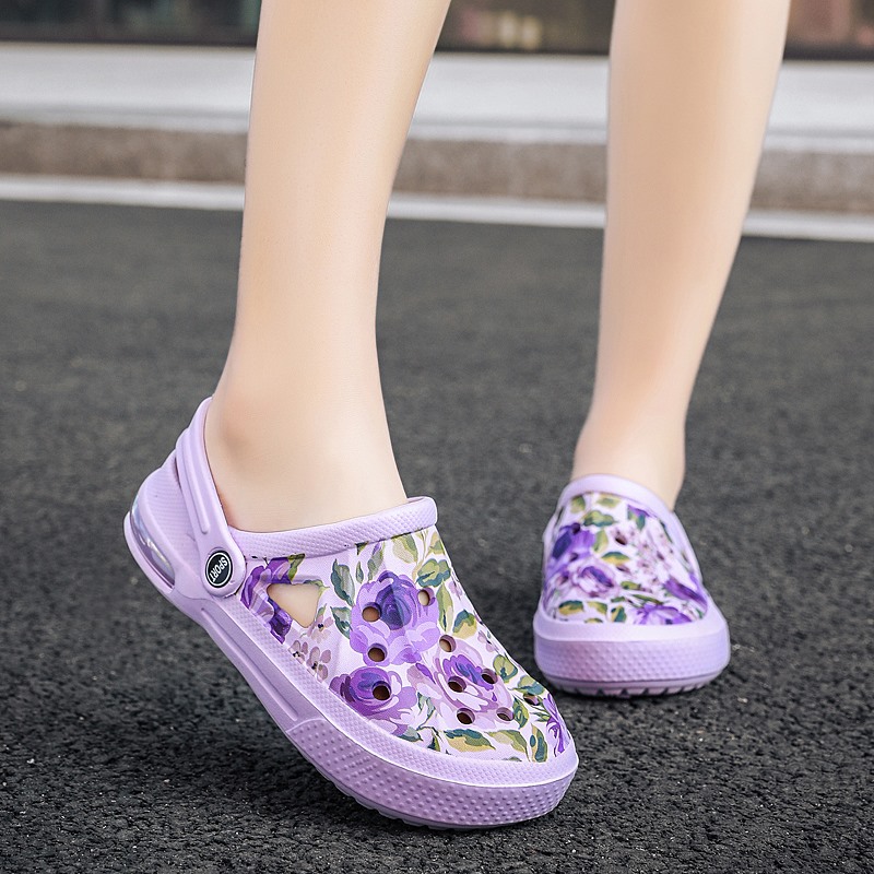 Zomer Vrouwen Bloemen Graffiti - Women'S Shoes Crocs recensie en prijs