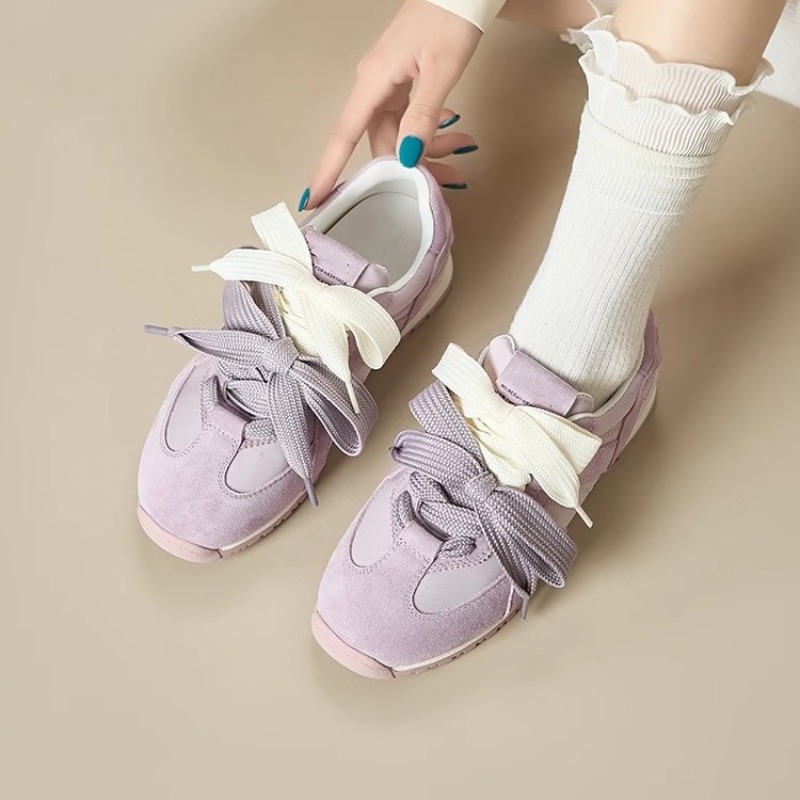 Paars lederen casual damesscho - Women'S Shoes Trendy recensie en prijs