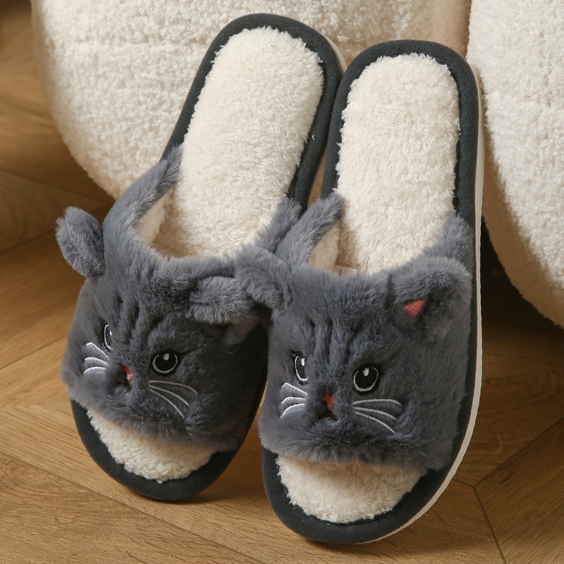 Schattige kattenpluche slipper - Women Shoes Winter recensie en prijs