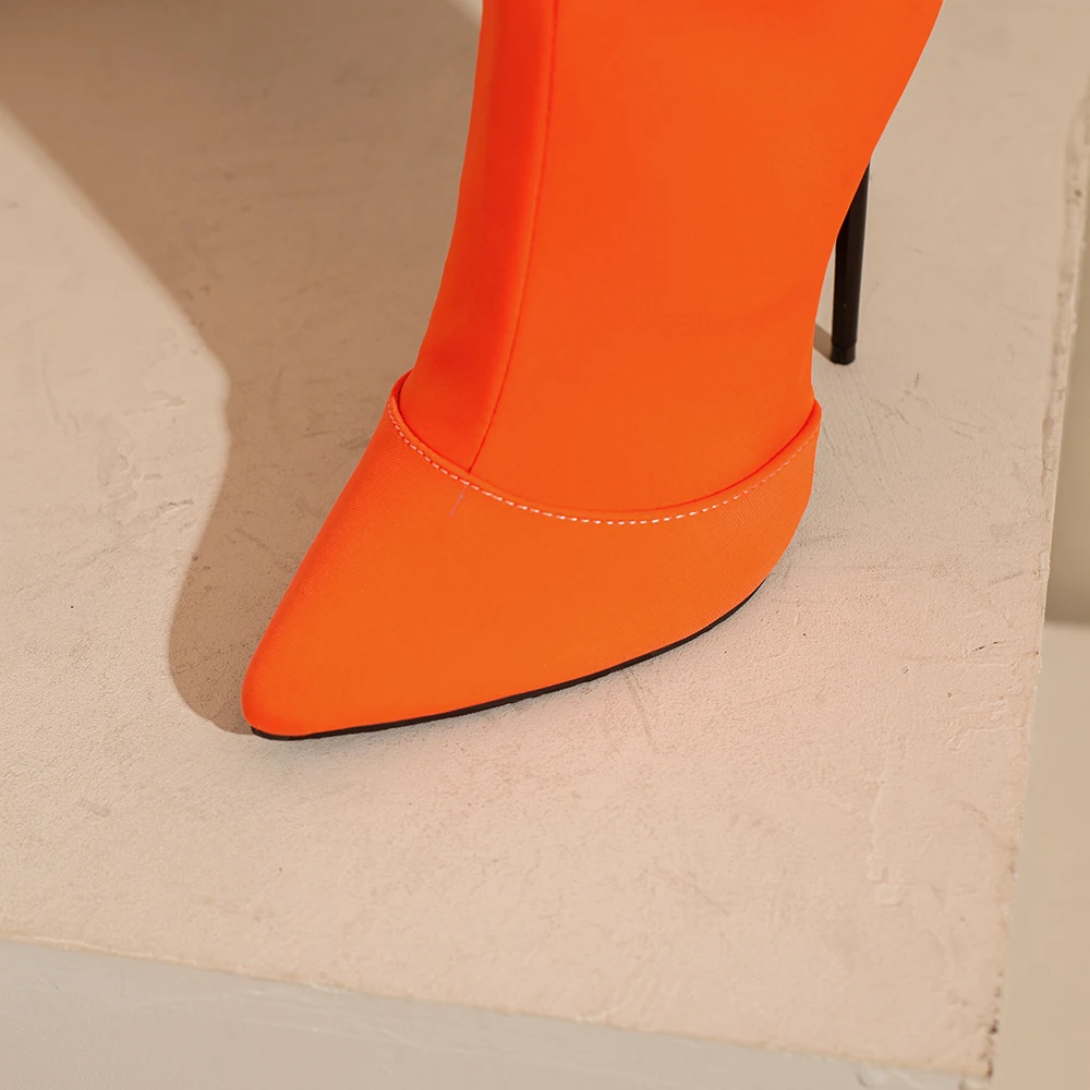 Nieuwe Winter Glamour Oranje G - Women'S Shoes In Size 12 recensie en prijs