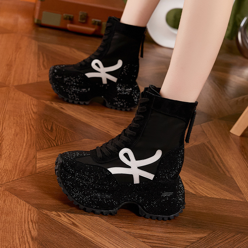 Dames dikke zool hoge mode laa - Women'S Shoes Trendy recensie en prijs