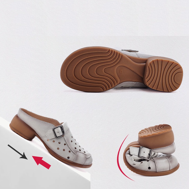 Nieuwe dames sandalen van koei - Slip On Mule Flat recensie en prijs