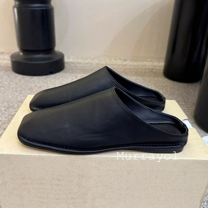 Slippers met gesloten teen, ec - Slip On Mule Flat recensie en prijs