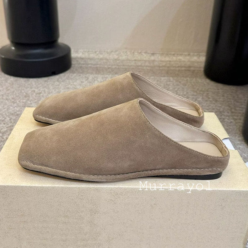 Slippers met gesloten teen, ec - Slip On Mule Flat recensie en prijs