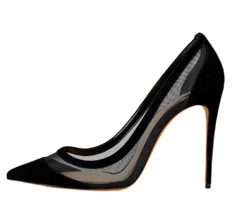 Sexy Naakt Roze Zwart Suède Me - Women'S Shoes In Size 12 recensie en prijs