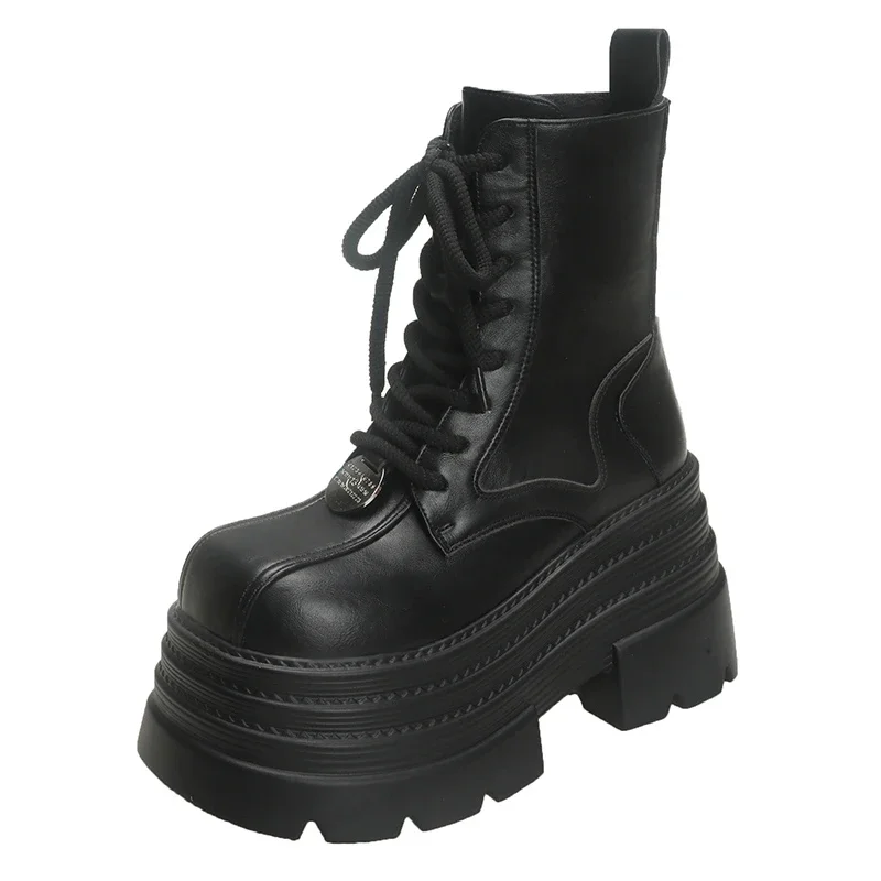 Vrouwen Laarzen Gothic Lederen - Women Shoes Luxury Brand recensie en prijs