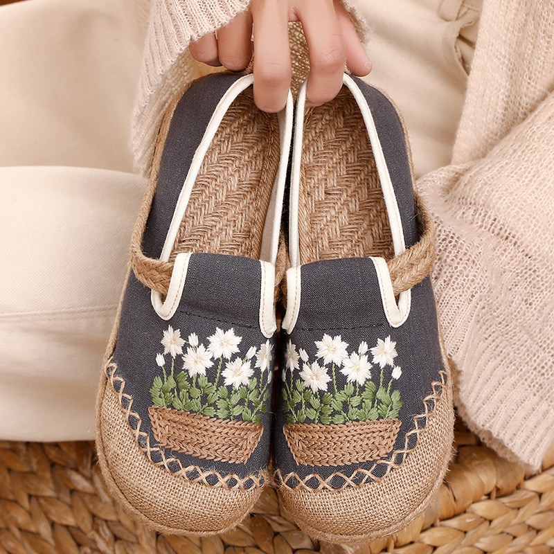 Veowalk Bloemen Geborduurde Vr - Women'S Shoes Vegan recensie en prijs