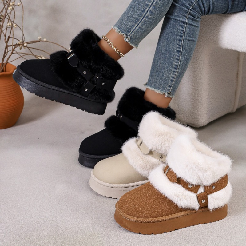 Pluche sneeuwlaarzen Dames 202 - Women'S Shoes In Size 12 recensie en prijs