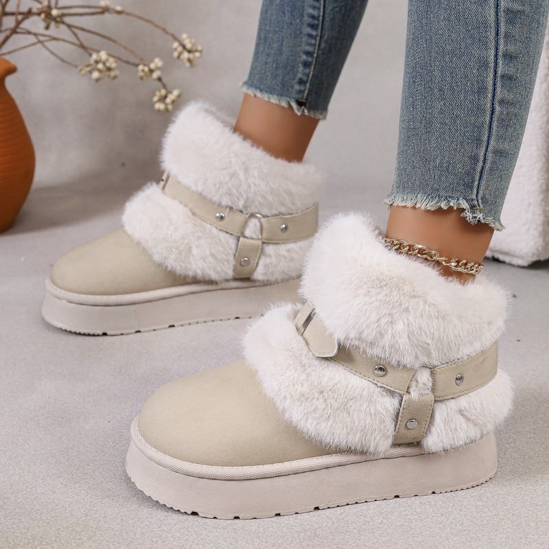 Pluche sneeuwlaarzen Dames 202 - Women'S Shoes In Size 12 recensie en prijs