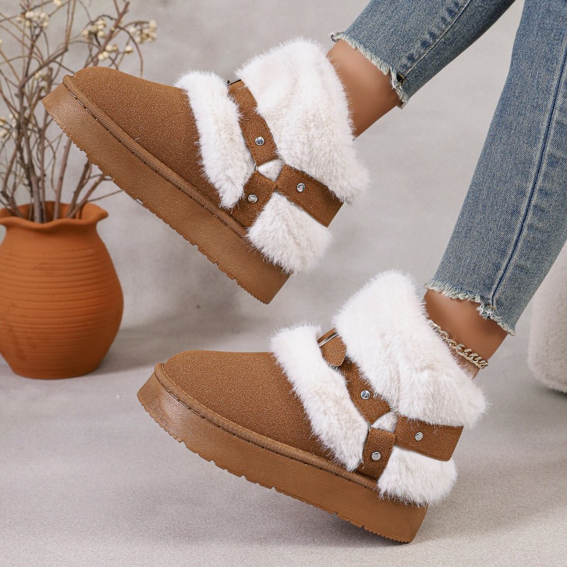 Pluche sneeuwlaarzen Dames 202 - Women'S Shoes In Size 12 recensie en prijs