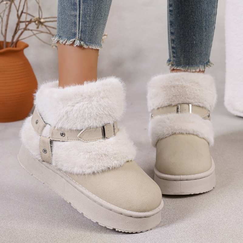 Pluche sneeuwlaarzen Dames 202 - Women'S Shoes In Size 12 recensie en prijs