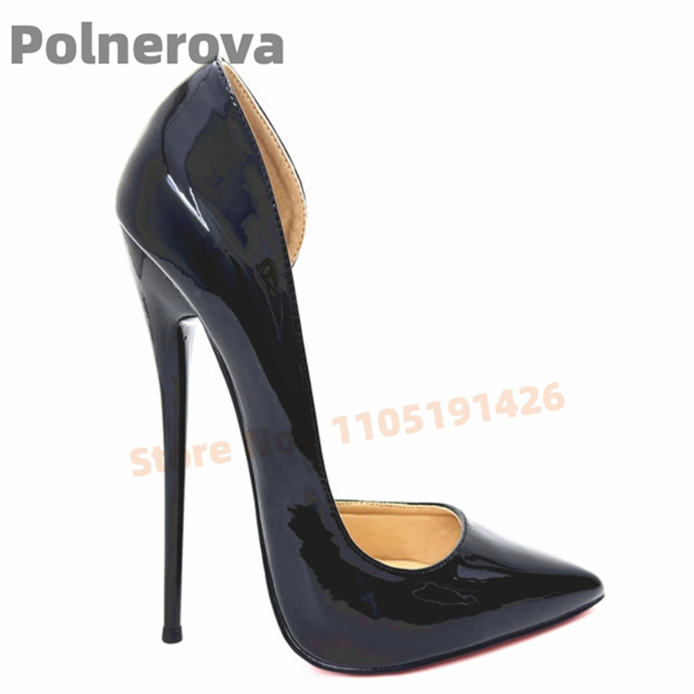 Zwarte, dunne, hoge hakken pum - Women'S Shoes In Size 12 recensie en prijs