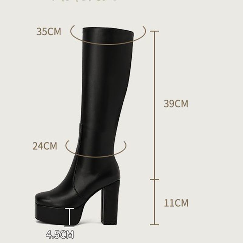 ORCHALISA Glam Dames Kniehoge  - Women'S Shoes Extended Sizes recensie en prijs